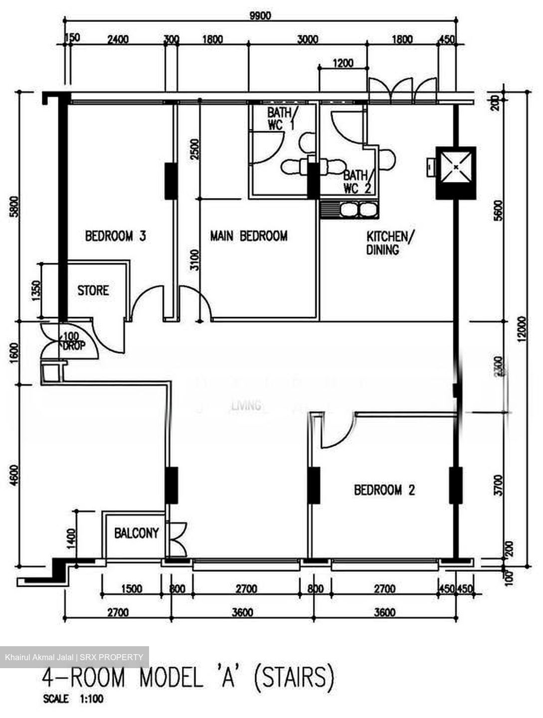 Blk 445 Hougang Avenue 8 (Hougang), HDB 4 Rooms #543802081